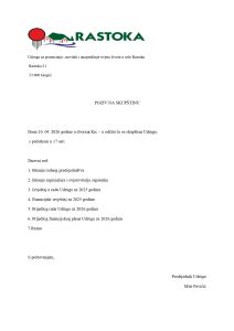 Poziv na skupštinu – 10.4.2026.